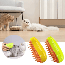 Load image into Gallery viewer, فرشاة بخار القطط - فرشاة رش 3 في 1 للقطط