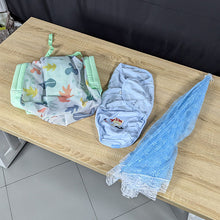 Load image into Gallery viewer, Pack bébé (الناموسية , حاملة الرضيع, القماطة)
