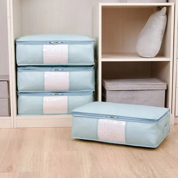 حقائب الترتيب و التنظيم  لتخزين الملابس و الأغطية و الأفرشة بحجم كبير - offre Pack Des Pieces de Rangement couette et oreiller