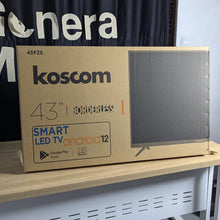Load image into Gallery viewer, Television koscom 43&#39;&#39; smart ANDROID 14 frameless
