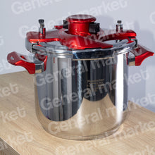 Load image into Gallery viewer, Ensemble Cocotte 10 Pcs 5-7L Pressure Cooker Hascevher Galaxy Practica
