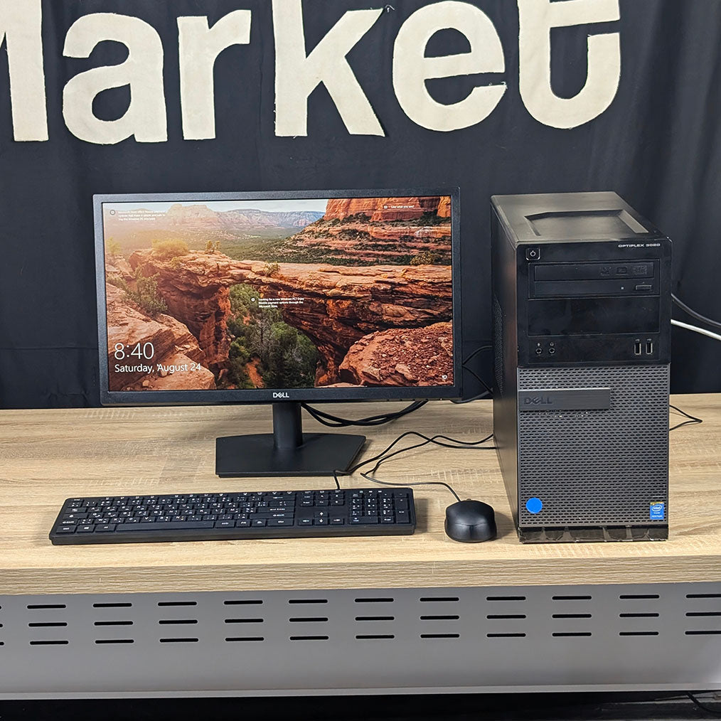 PC DELL OPTIPLEX 3020 + ECRAN 22 POUCES + CLAVIER ET SOURIS GRATUIT