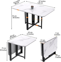 Load image into Gallery viewer, Table à manger pliable
